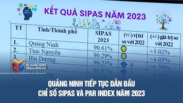 Quảng Ninh tiếp tục dẫn đầu Chỉ số SIPAS và PAR INDEX năm 2023