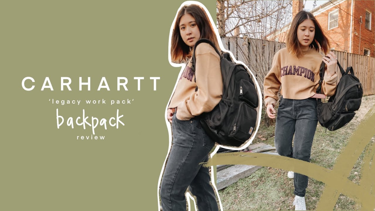carhartt legacy work pack backpack review - YouTube