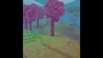 WebXR Voxels Engine - Trees & New terrain generation