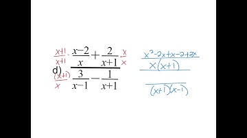 Algebra II 8.5 Day 2 Complex Fractions