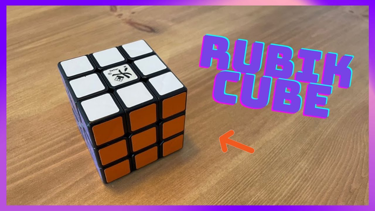 Tutorial cubo rubik 3x3