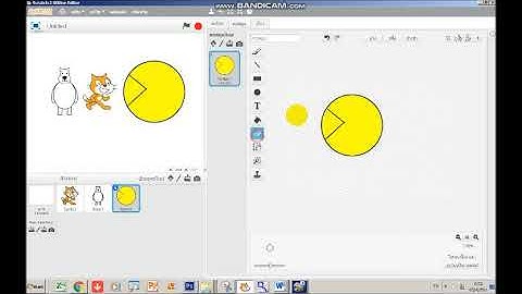 การเพิ่มตัวละคร scratch