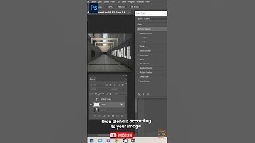 Realistic Perspective Text - Photoshop Tutorial #shorts 🔥