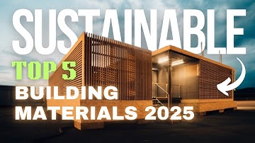 5 ECO FRIENDLY material innovations: 2025 edition