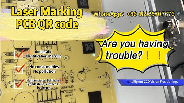 UV Laser Marking PCB QR Codes | Fast, Accurate & Automated Marking Solution