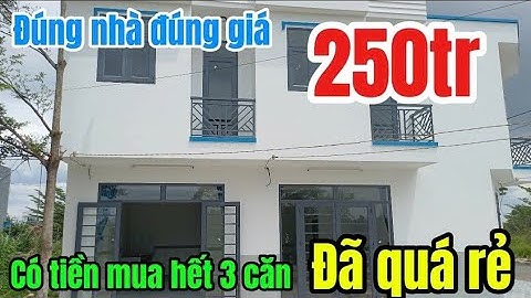 Mở bán 3 căn nhà mới xây cuối Phan Văn Hớn Hóc Môn chỉ 250 triêu I Nhà Hóc Môn dưới 500 triệu