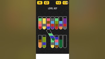 【Water Sort Puzzle】 Level 627