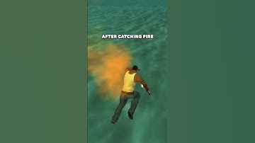 What Happens If GTA Characters Jump into Water After Catching Fire?