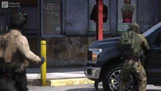 Mischief Roleplay | LSCSO and SAGW use new flashbang to apprehend a suspect! (New flashbang script)