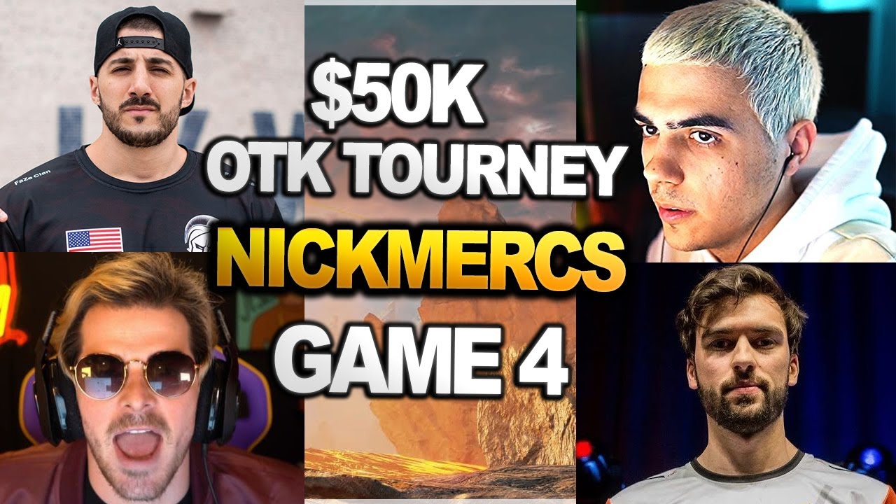 NICKMERCS team Played $50k OTK Tourney and won game 4 | ( apex legends ...