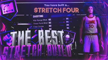 NBA 2K20 BEST STRETCH BIG!! UNSTOPPABLE INSANE BUILD!! BEST POWER FORWARD!!