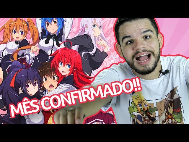 DIA da ESTREIA DE HIGHSCHOOL DXD HERO confirmado - Anime United