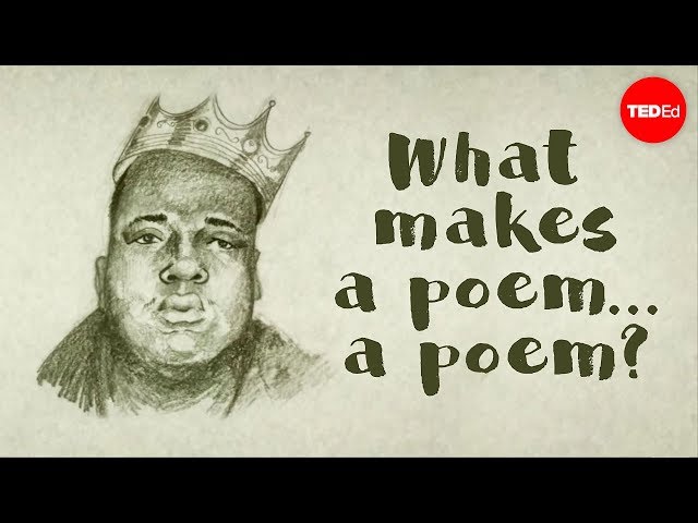 TED-EdWhat makes a poem  a poem? - Melissa Kovacs