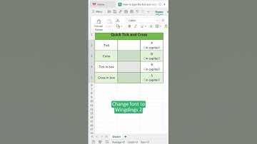 Say Goodbye to Copying Symbols—Insert Ticks & Crosses in a Flash! ✅ ❌ #office #worktips #shortcut