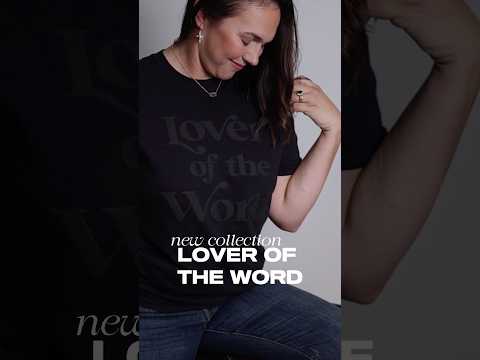 It’s finally here! Lover of the Word merch in limited stock!!