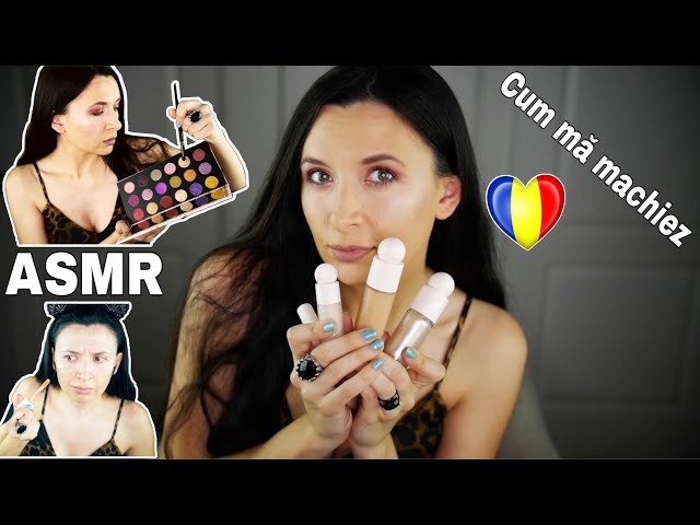 Mă machiez cu produse noi *ASMR în Română