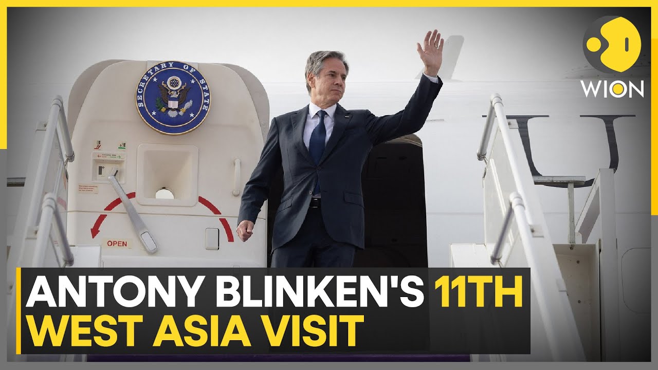 US Secy of State Antony Blinken Arrives in Saudi Arabia To Push For ...