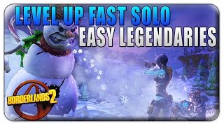 Borderlands 2 How To Level Up Fast Solo - Borderlands 2 How To Get Legendary Weapons Easy