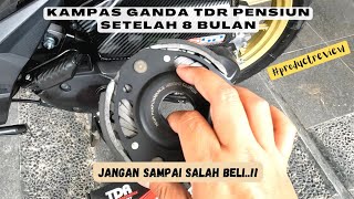 PENSIUN DINI..!! KAMPAS GANDA TDR BEAT SETELAH 8 BULAN PEMAKAIAN