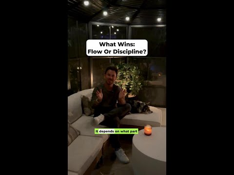 What Wins: Flow or Discipline?