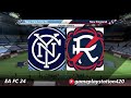 EA FC 24 | NEW YORK CITY FC ⚽ VS NEW ENGLAND | Liga MLS 🇺🇲