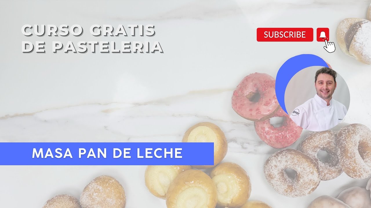 MASA PAN DE LECHE para Berlinesas, Miguelitos, Donas SÚPER FÁCIL