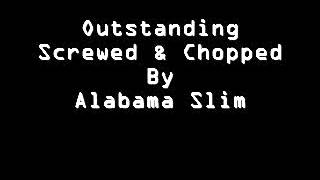 Outstanding Gap Band Screwed & Chopped By Alabama Slim