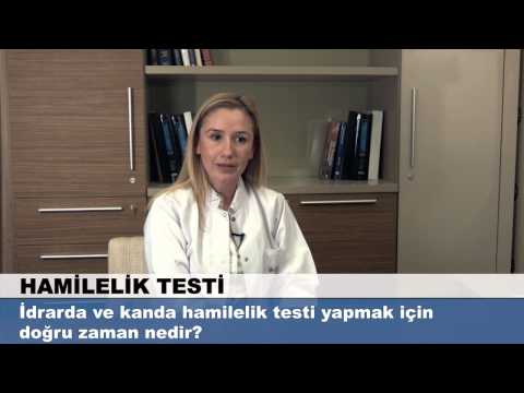 İdrarda ve kanda hamilelik testi yapmak için doğru zaman nedir?