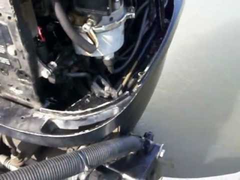 1973 850 85hp mercury outboard - YouTube 5 wire cdi diagram 2 stroke 