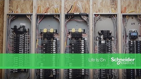 Our Square D™ Load Centers install up to 37% faster | Schneider Electric