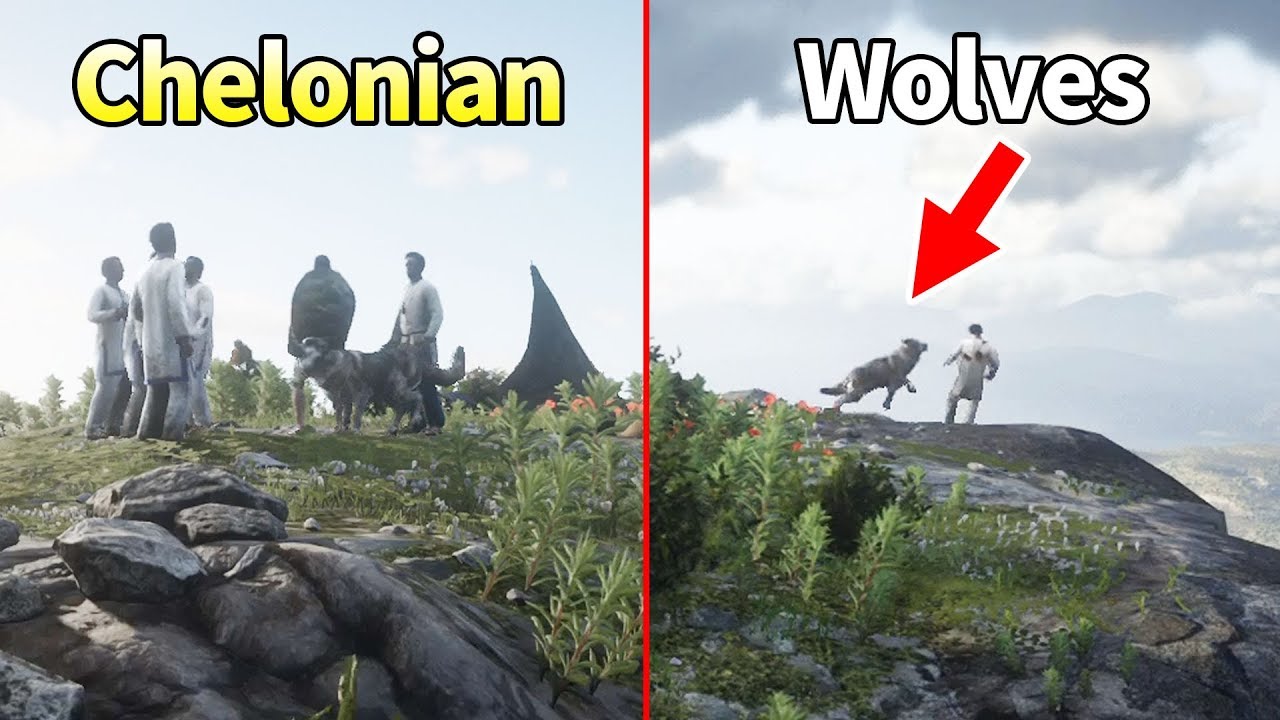 Wolves Kill All The Chelonians - Red Dead Redemption 2 - YouTube