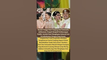 Putri Tanjung Diisukan Cerai dengan Suaminya Usai Hapus Foto Pernikahan.