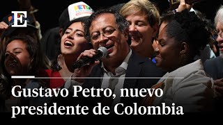 El discurso de Gustavo PETRO, PRESIDENTE electo de Colombia | El País