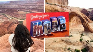 What to SEE in MOAB UTAH | Where to Eat in Moab| Corona Arch | Dead Horse State Park