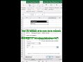 Liste déroulante dynamique avec Excel #excel #microsoftexcel #tutoriel