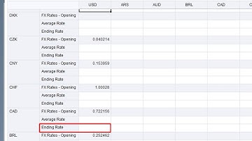 Configuring Foreign Currency Translation Rates in Oracle Tax Reporting Cloud
