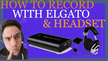 HOW TO RECORD PS4 WITH (ELGATO CAPTURE CARD) AND HEADSET - AUDIO WORKS!!! (2016)