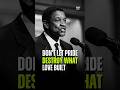 Don't Let Pride Destroy What Love Built - Denzel Washington #motivation #denzelwashington #shorts