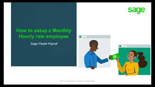 Sage Pastel Payroll (AMEA): Setup Hourly Rate for your Monthly employees