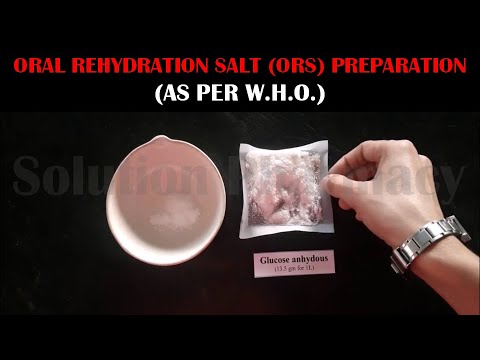 How to Prepare ORS (Oral Rehydration Salt) As Per WHO Formula For Pharmacy Practical (HINDI) hqdefault