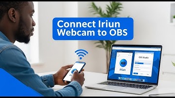 How to Download & Connect Iriun Webcam to OBS Studio via wifi connection