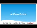 Ai menu build part 1