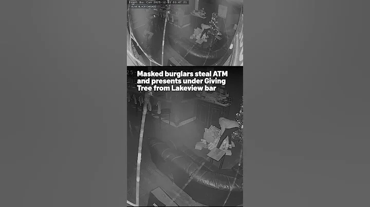 Masked burglars steal ATM and presents under Giving Tree from Lakeview bar