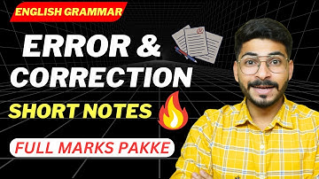 Error Correction Class 10 English🔥| Error Correction Tricks | Class 10 English Error Correction 2023