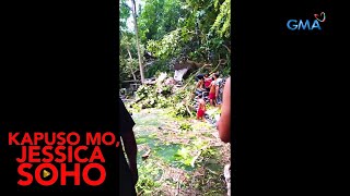 Kapuso Mo, Jessica Soho: MGA NAGSU-SWIMMING SA RESORT, NABAGSAKAN NG MGA SANGA NG PUNO