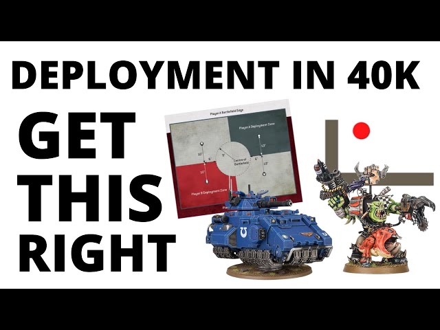 Don't Make THESE Mistakes When Deploying for Warhammer 40K - 10th Edition Deployment Tips class=