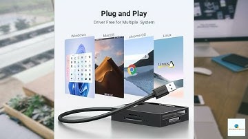 Review - UGREEN SD Card Reader USB 3.0 Card Hub Adapter 5Gbps Read 4 Cards Simultaneously