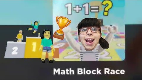 Math Block race is amazing a hiden special game✨️