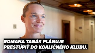 Romana Tabák Po Padáku V Oľano Mieri Do Nového Poslaneckého Klubu