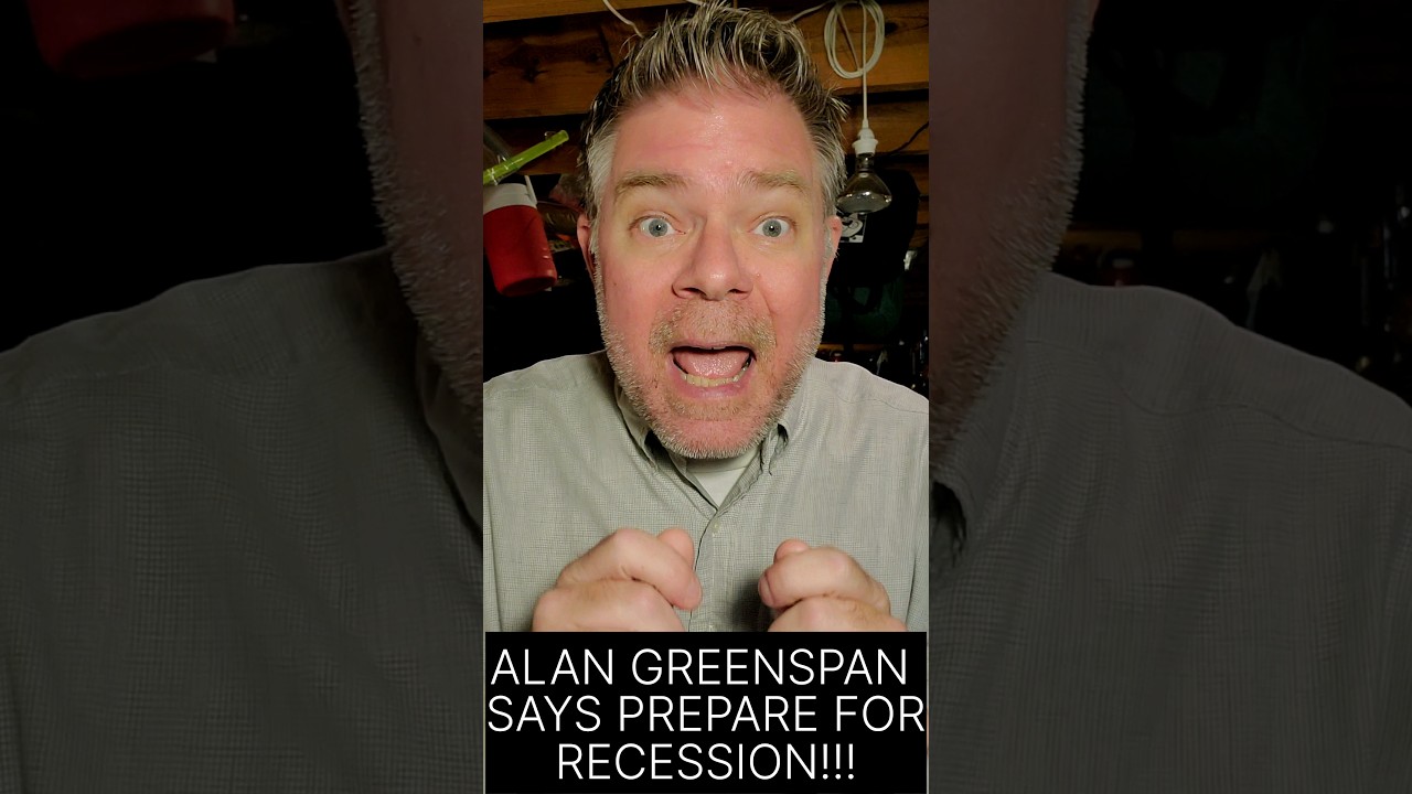 ALAN GREENSPAN Says Prepare For RECESSION (And Higher Silver & Gold) -  YouTube